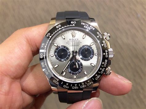 white gold oysterflex daytona|rolex daytona white gold price.